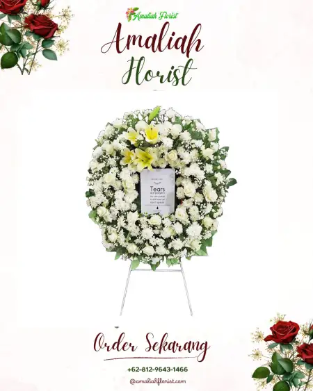 Krans Bunga Duka Karangpaiton